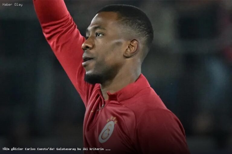 Carlos Cuesta Transferi: Galatasaray Ne Bekliyor?