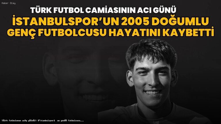 Türk Futbolunda Büyük Bir Kayıp: Baran Alp Vardar
