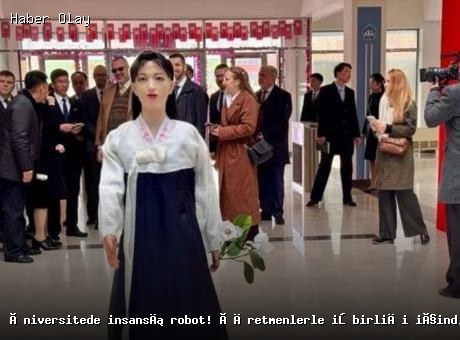 Kuzey Kore’deki Üniversitede İnsansı Robot Kullanımı Yaygınlaşıyor