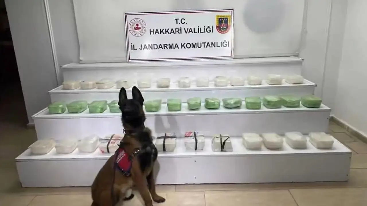 Van ve Hakkari’de Büyük Uyuşturucu Operasyonu: 320 Kilogram Ele Geçirildi