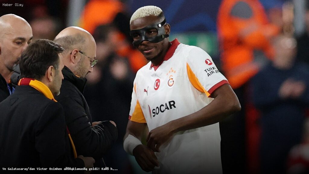 Victor Osimhen Ne Zaman Dönecek? Galatasaray Açıklama Yaptı