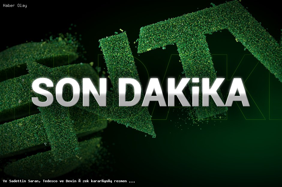 Sadettin Saran, Tedesco ve Devin Özek ile ilgili kararını duyurdu