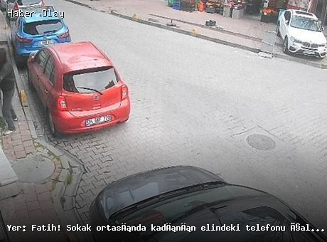 Fatih’te cep telefonu kapkaçını gerçekleştiren şüpheli yakalandı