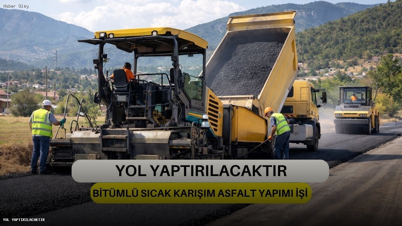 Kayseri’de Kırsal Yollar İçin Yeni Asfalt Çalışmaları Başlıyor