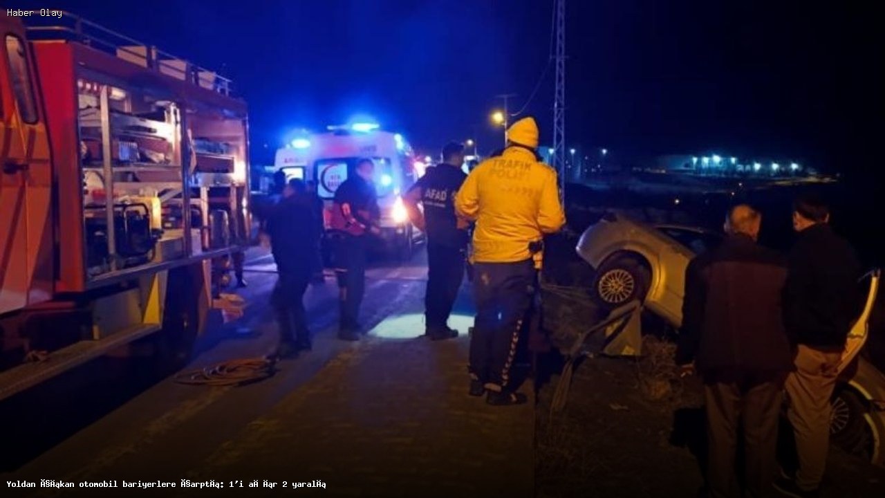 Sivas’ta Trafik Kazası: 2 Yaralı, 1’i Ağır