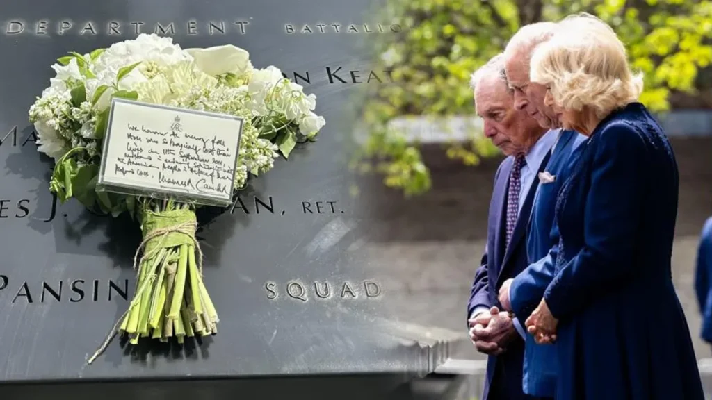 Kral III. Charles, 11 Eylül Anıtı’nı Ziyaret Etti