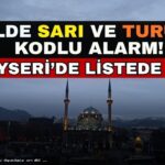 19 İlde Sıcaklık Düşüşü: Kayseri de Etkilenecek mi?