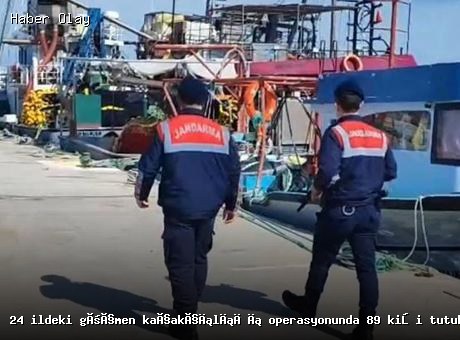 Göçmen Kaçakçılığı Operasyonunda 89 Kişi Tutuklandı