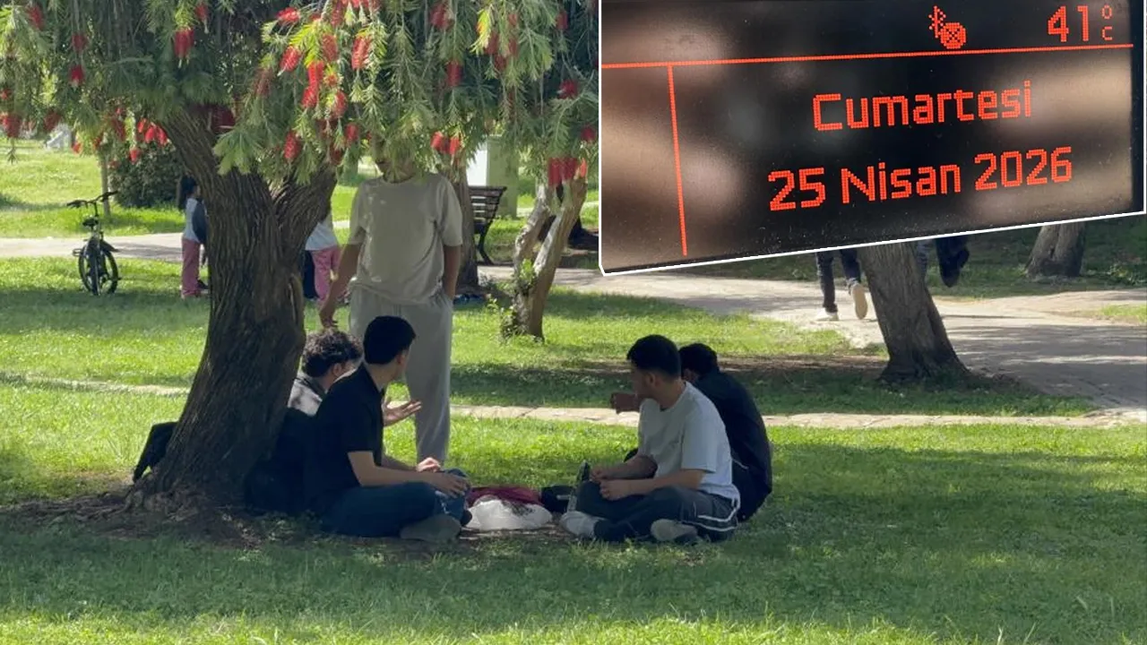 Adana’da Sıcaklık 41 Dereceyi Buldu