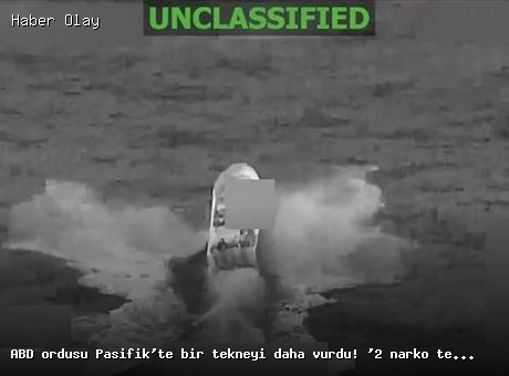 ABD Ordusu Pasifik’te Uyuşturucu Kaçakçılığına Darbe Vurdu