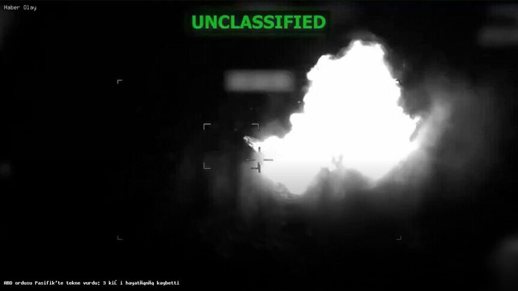 Pasifik’te ABD Ordusu’ndan Tekne Operasyonu: 3 Ölü