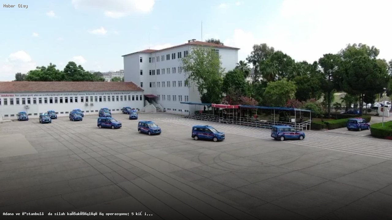 İstanbul ve Adana’da Silah Kaçakçılığına Darbe: 5 Gözaltı