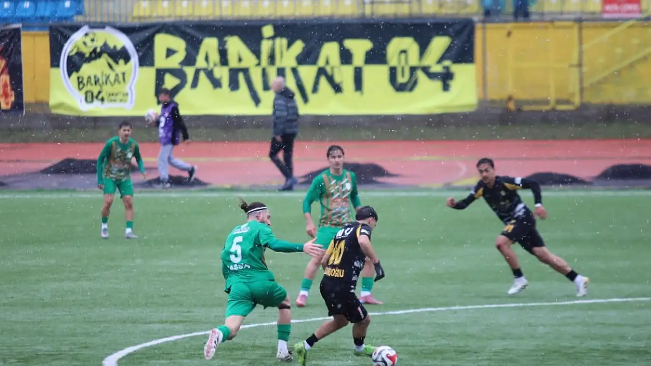 Ağrı 1970 SK, Malatya Yeşilyurt Spor’a 1-0 mağlup oldu