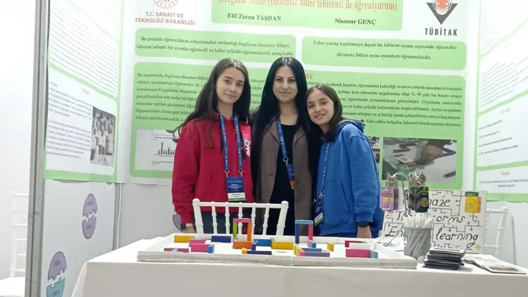 Ağrı Doğa Koleji TÜBİTAK Proje Yarışmasında Hedefe Ulaştı