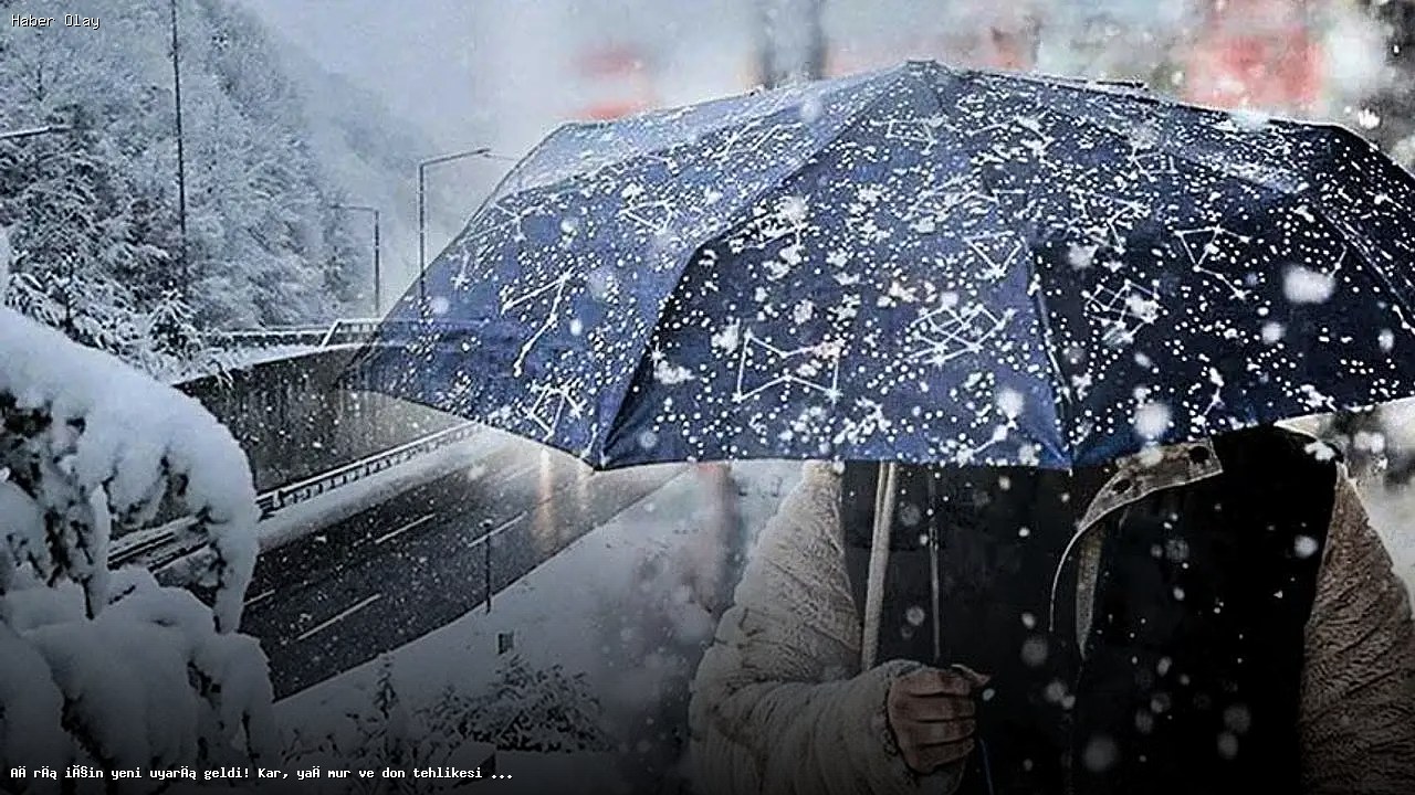 Ağrı’da Kar, Yağmur ve Don Tehlikesi! Hemen Önlem Alın