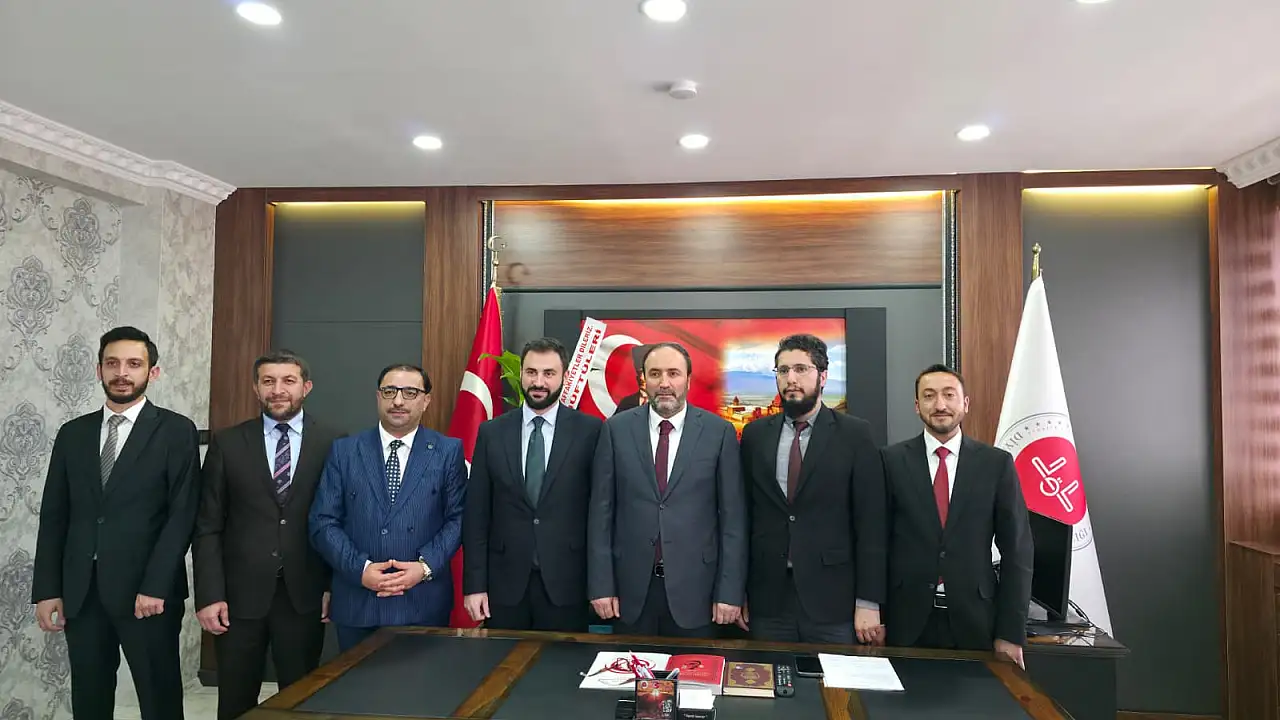 Ağrı İl Müftüsü İhsan İlhan’a İlçe Müftülerinden Ziyaret