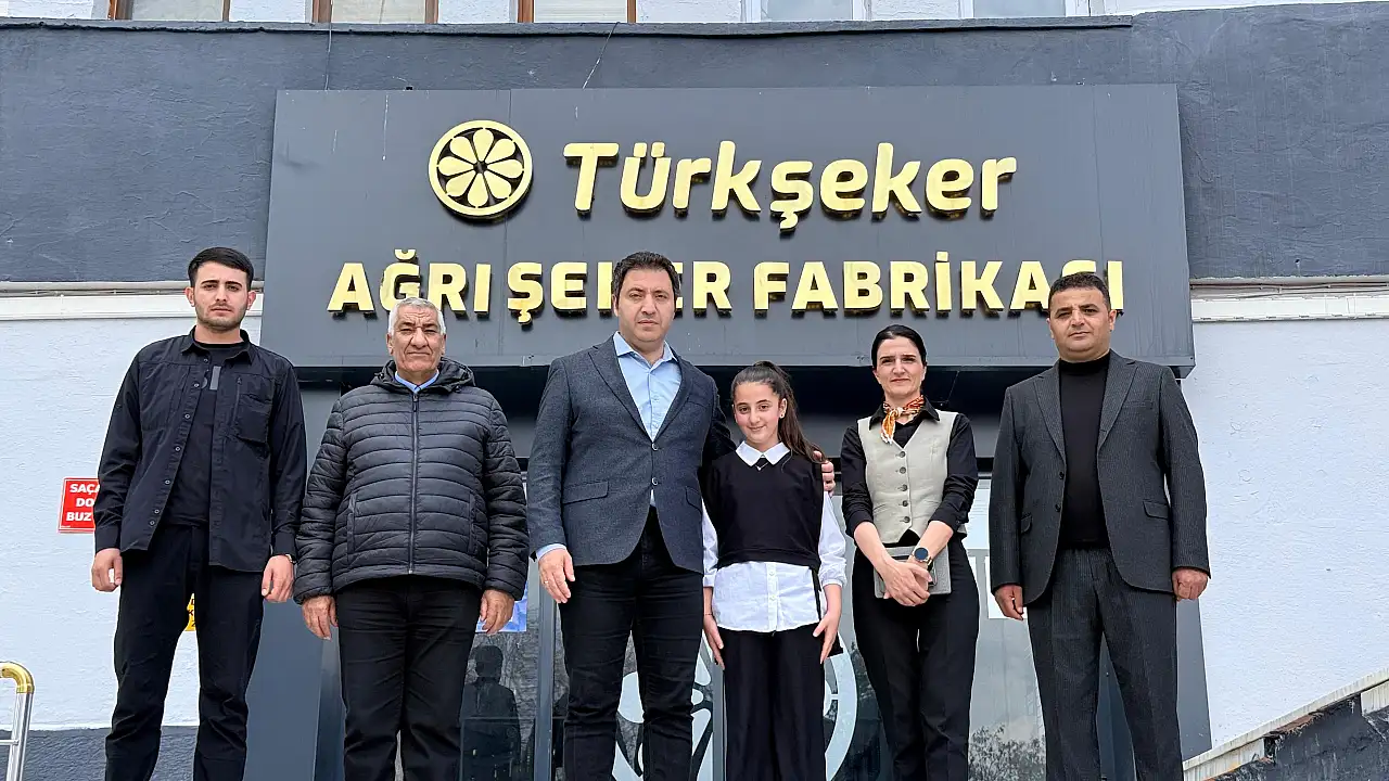 Dilara Tahtalı, Ağrı Şeker Fabrikasını Temsili Olarak Yönetti