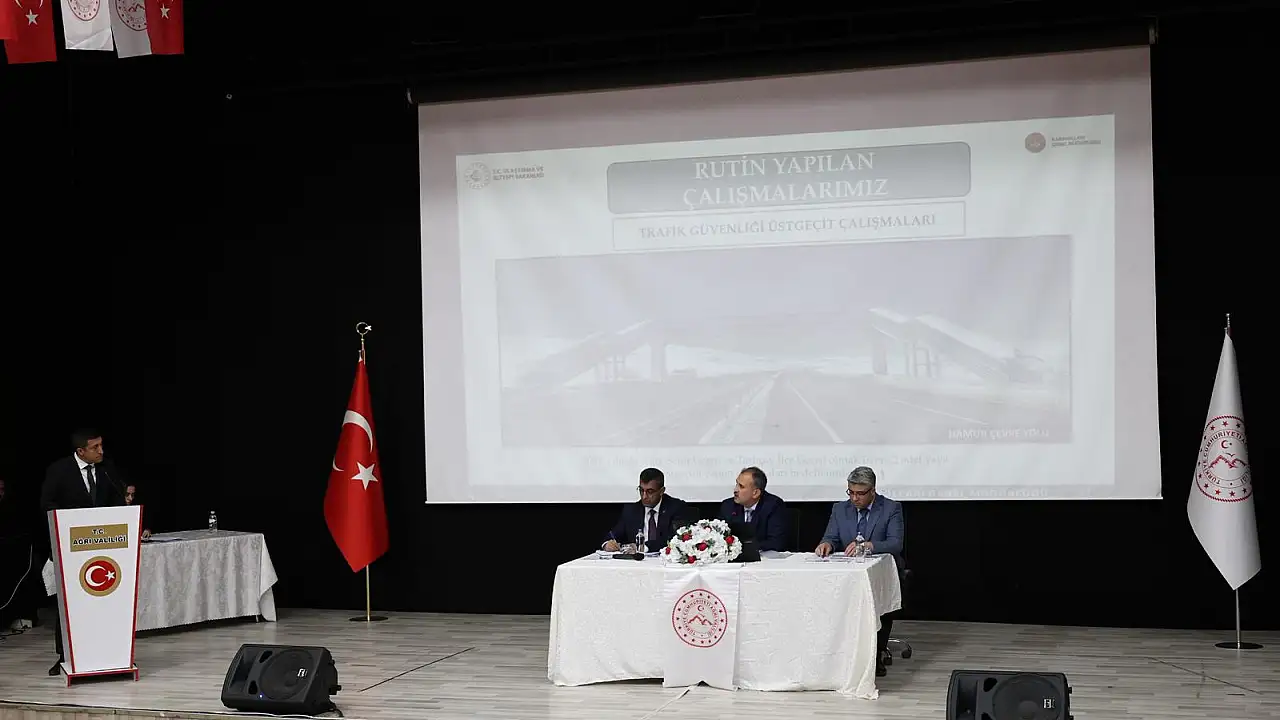 Ağrı’da Kamu Yatırımları ve Projeler Hız Kazanıyor