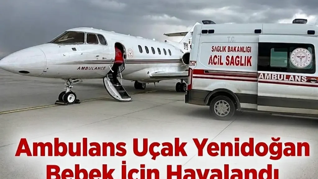 Ağrı’da Doğumsal Bağırsak Tıkanıklığı Olan Bebek Elazığ’a Sevk Edildi