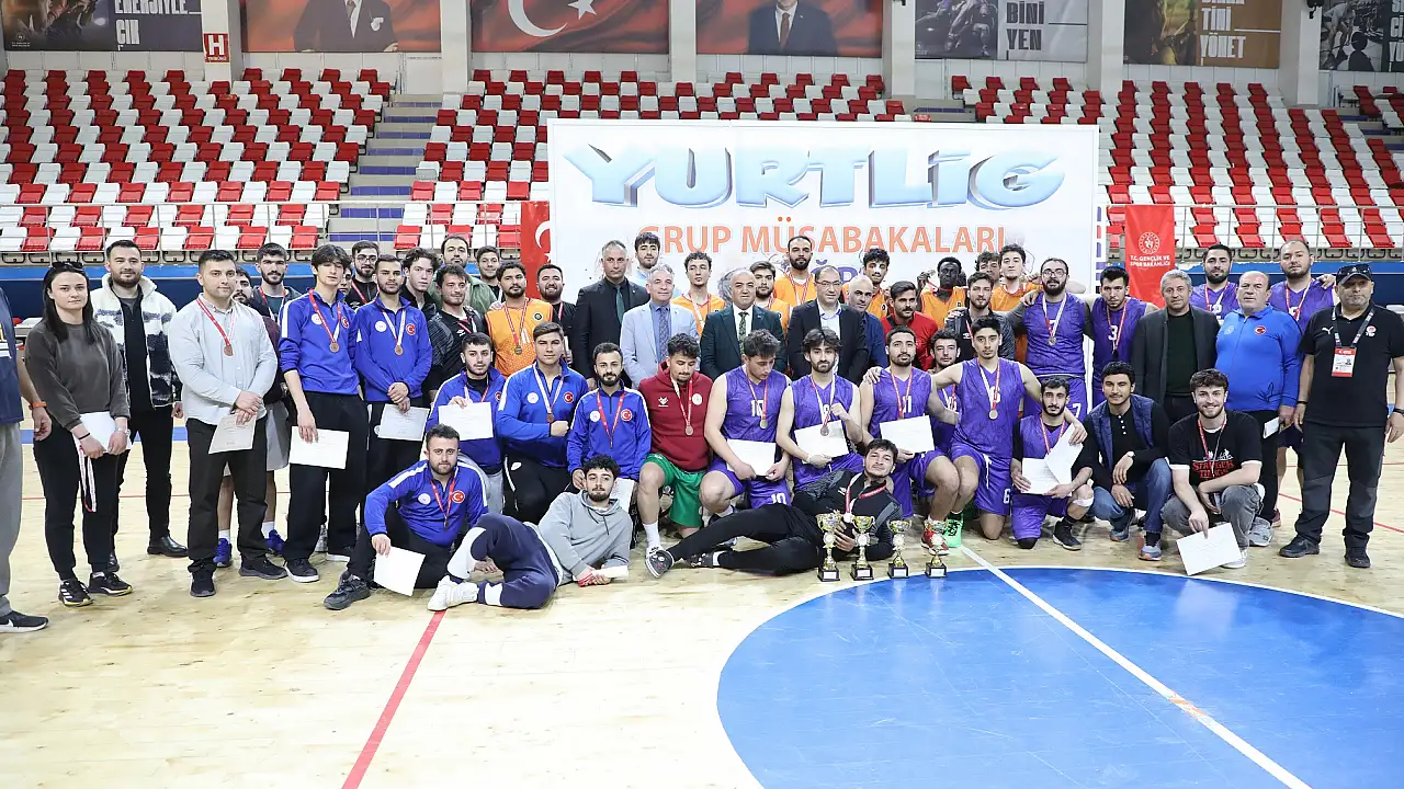 Ağrı’da YURTLİG Basketbol Turnuvası Sonuçlandı