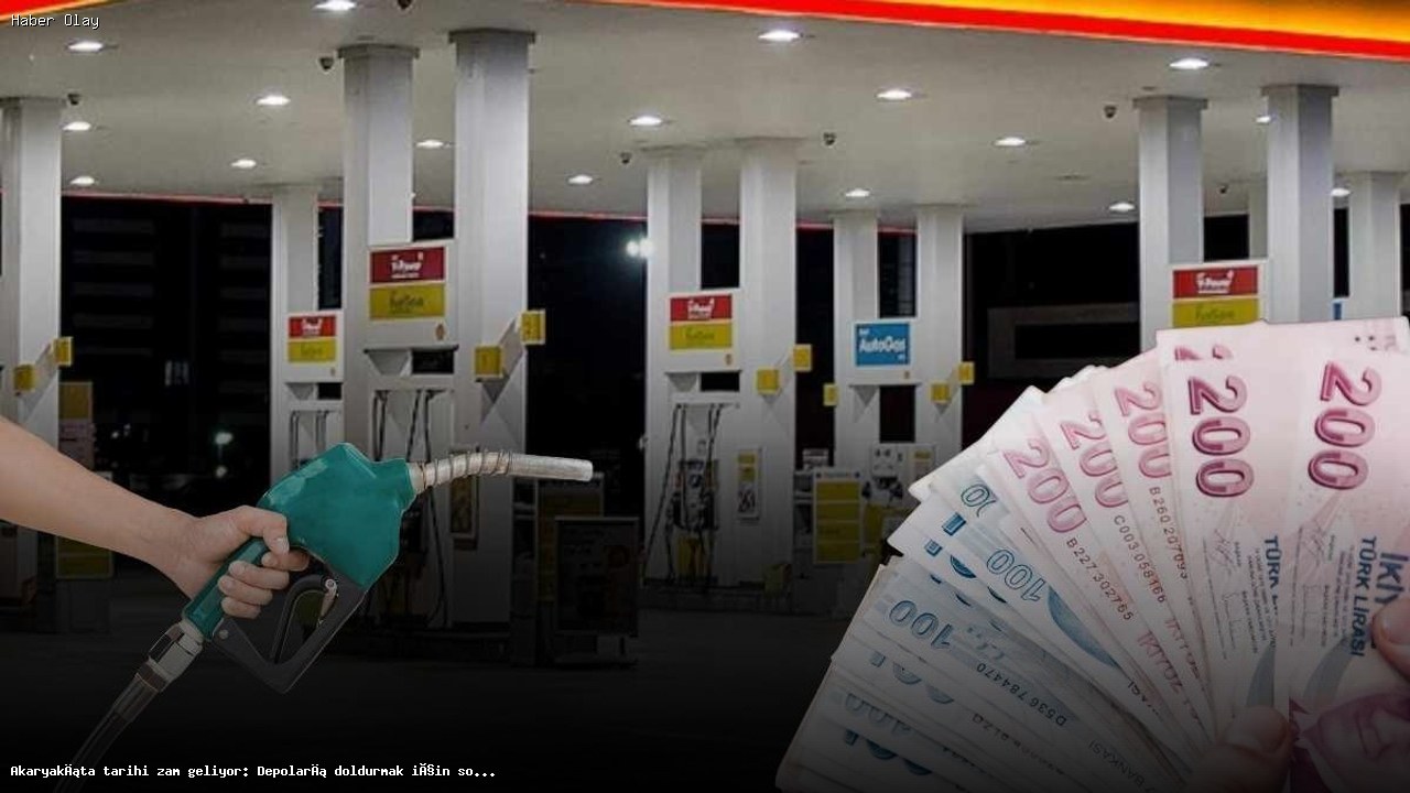 Akaryakıta büyük zam geldi: Depoları doldurmak için acele edin!