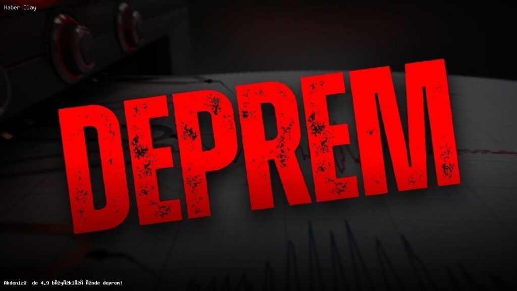 Akdeniz’de 4.9 Büyüklüğünde Deprem Neden Oldu?