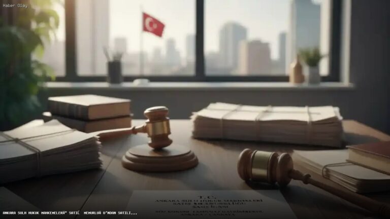 Ankara’da Satılık Taşınmaz İlanları: Ayrıntılı Bilgiler