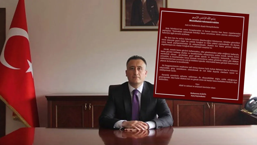 Ankara Valiliği’nden Ayaş Kaymakamlığı’na İnceleme Başlatıldı