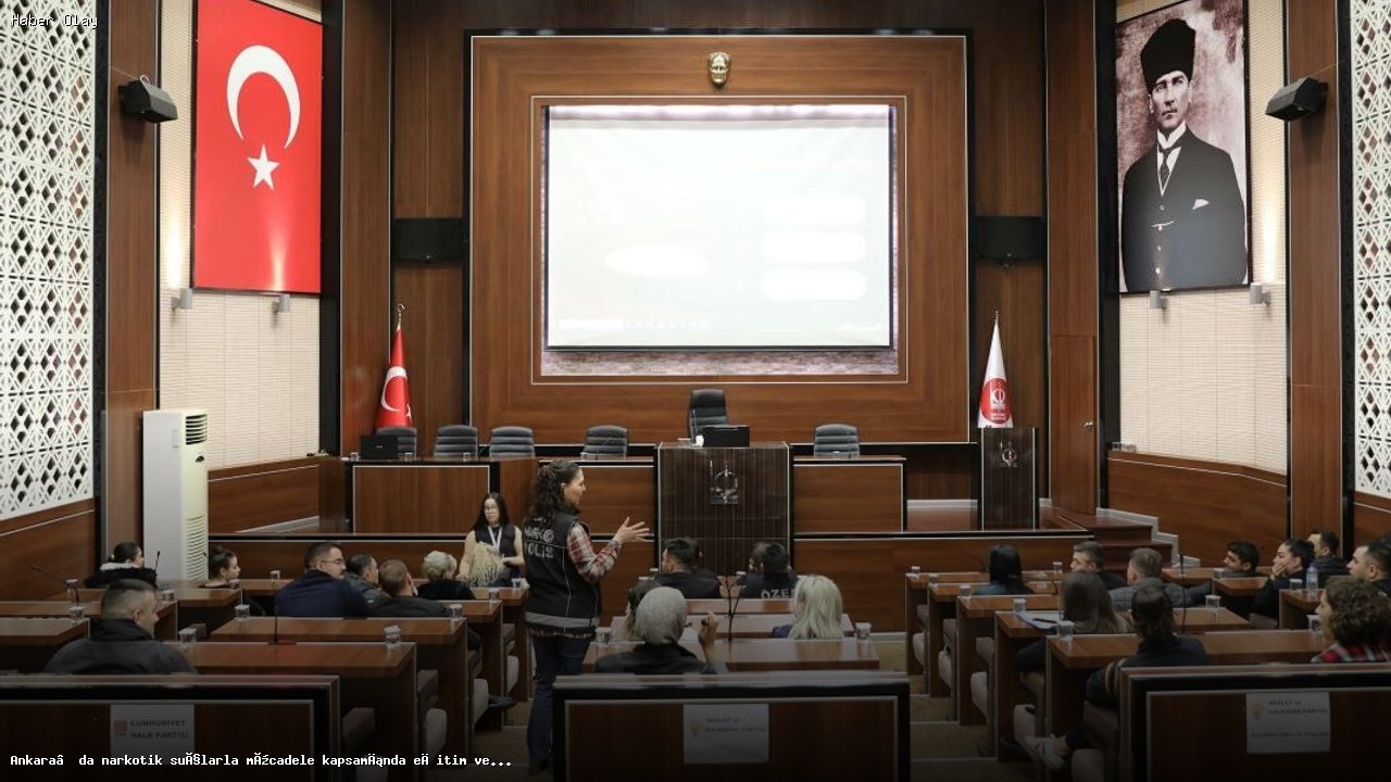 Ankara’da Narkotik Eğitim Programı: NARKO KAAN Nedir?
