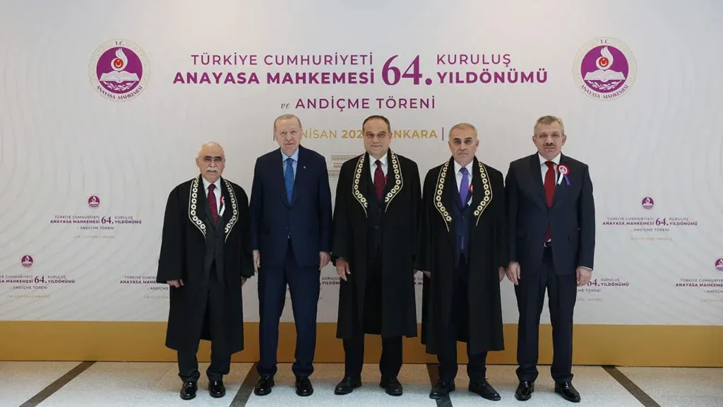 Cumhurbaşkanı Erdoğan, AYM’nin Kuruluş Yıl Dönümünde Neler Yaşandı?