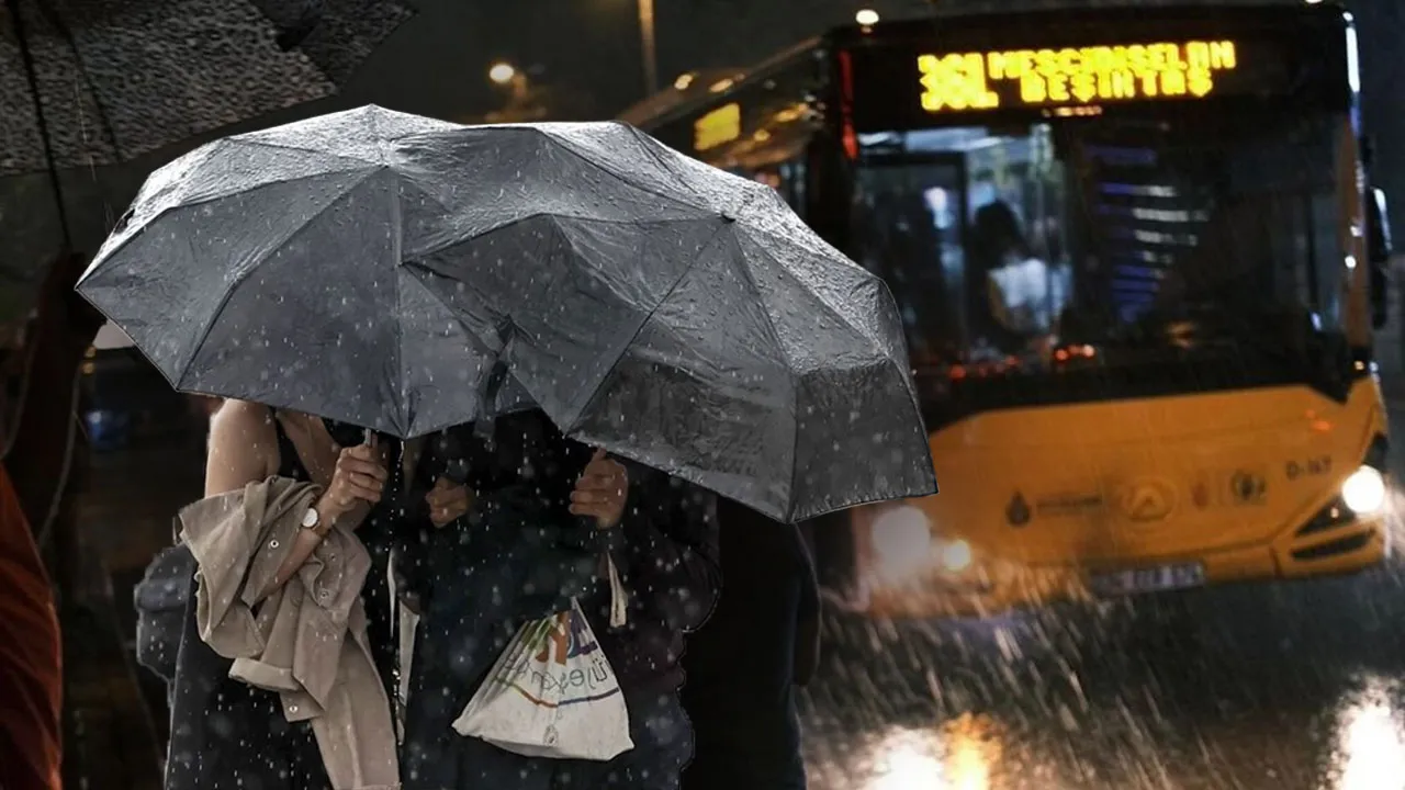 İstanbul’da 15 Saat Sürecek Yağmur Bekleniyor
