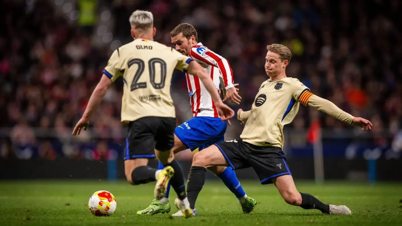 Atletico Madrid, Barcelona’yı eleyerek yarı finale yükseldi