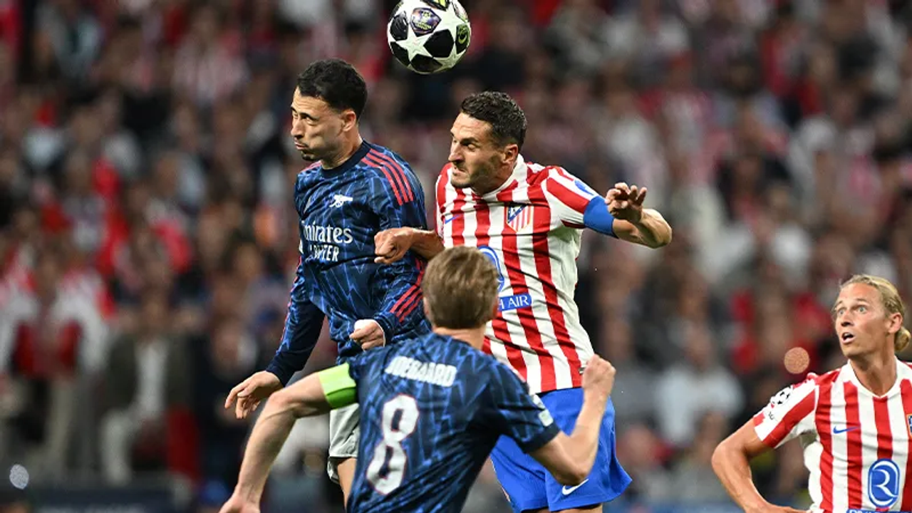 Atletico Madrid ve Arsenal, Şampiyonlar Ligi’nde 1-1 berabere kaldı
