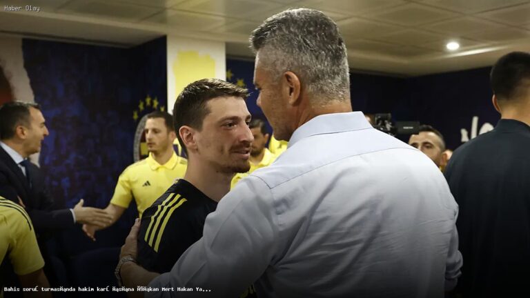 Mert Hakan Yandaş’a Fenerbahçe’den Destek Mesajı Geldi