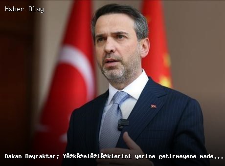 Bakan Bayraktar: Maden Ruhsatları Yükümlülüklerle Sınırlı