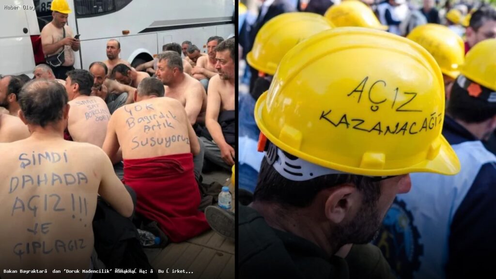 Bakan Bayraktar’dan Doruk Madencilik’e Sert Uyarı: Ruhsat Yok