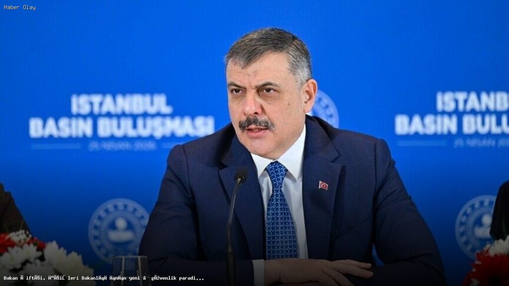 İçişleri Bakanı Çiftçi’den Yeni Güvenlik Stratejileri Duyurusu