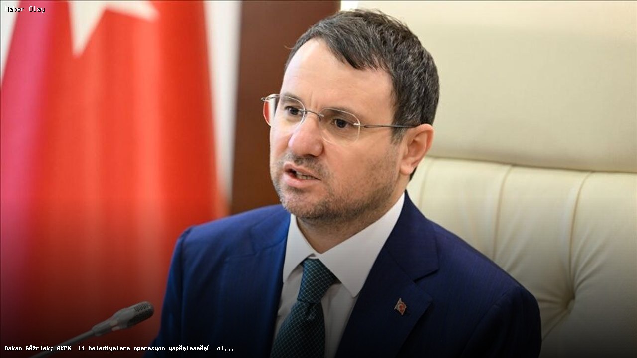 Bakan Gürlek’ten AKP’li Belediyelere İlişkin Çarpıcı Açıklamalar