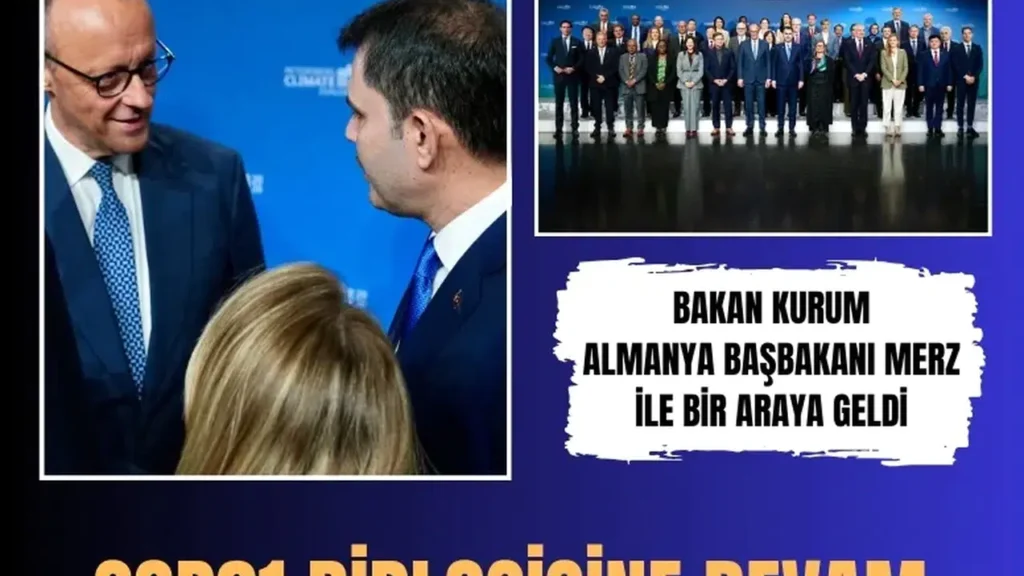 Murat Kurum Berlin’de İklim Diplomasisi İçin Toplandı