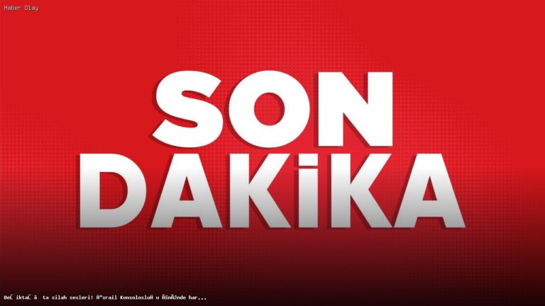 Beşiktaş’ta Silah Sesleri: İsrail Konsolosluğu Önünde Neler Yaşandı?