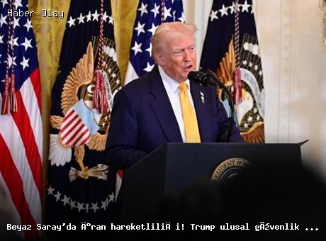 Son dakika: Beyaz Saray’da İran konulu güvenlik toplantısı