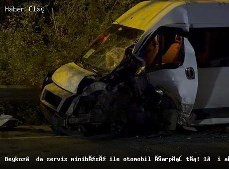 Beykoz’da korkunç kaza: 1’i ağır 11 yaralı