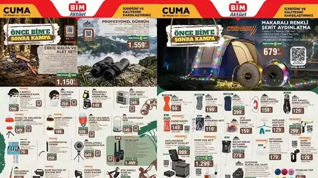 BİM 24 Nisan 2026 Kataloğu: Stanley Termos ve Ekipmanlar