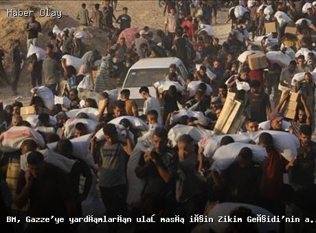 Gazze’ye Yardımlar İçin Zikim Geçidi Açıldı