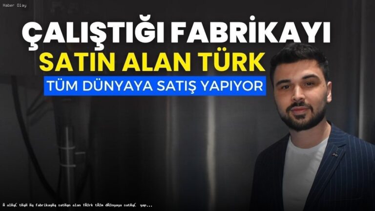 Resul Baskı’nın Başarısı: Fabrikasını Satın Alıp İhracata Başladı