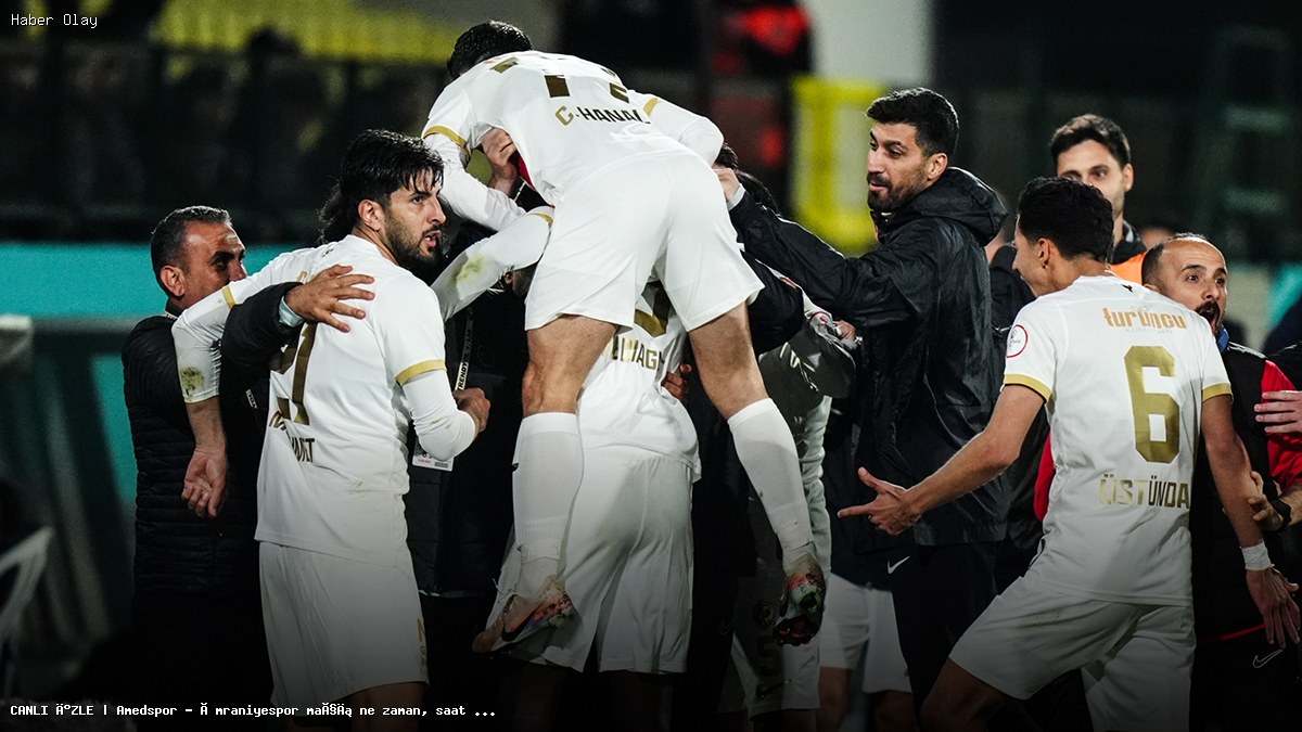 Amedspor – Ümraniyespor Maçı Ne Zaman ve Hangi Kanalda?