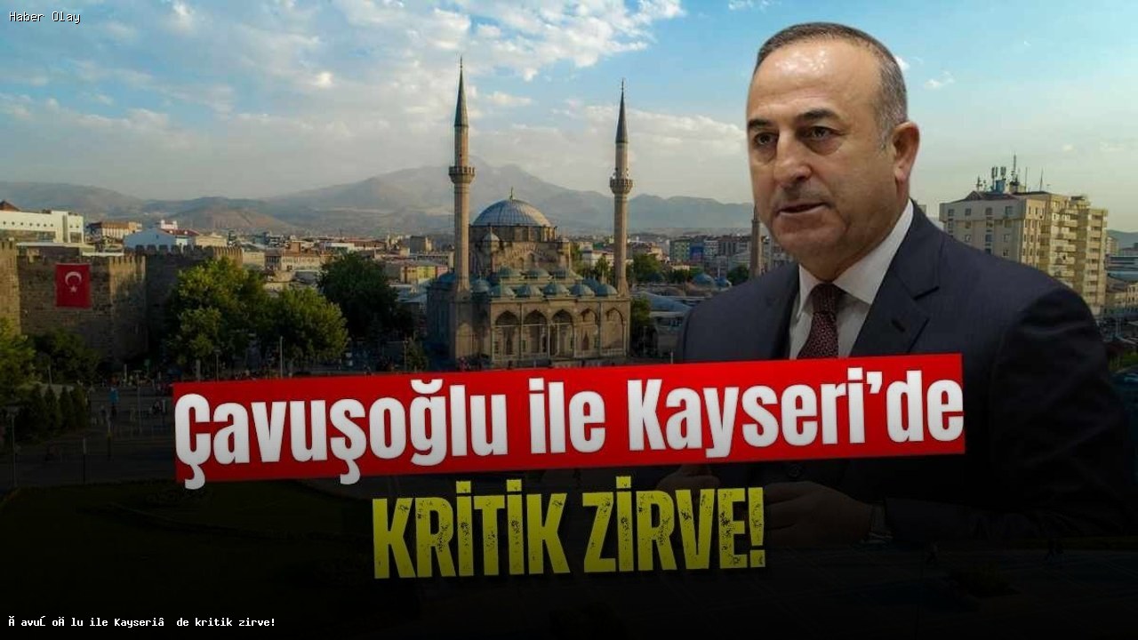 Çavuşoğlu ve Ali Hızar’dan Avrupa Türkleri İçin Kritik Toplantı