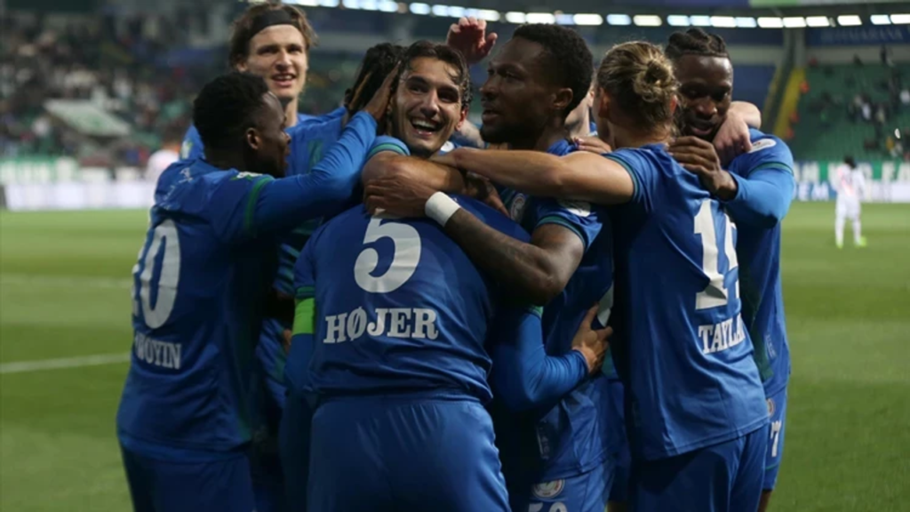 Çaykur Rizespor, Samsunspor’a karşı net bir galibiyet aldı