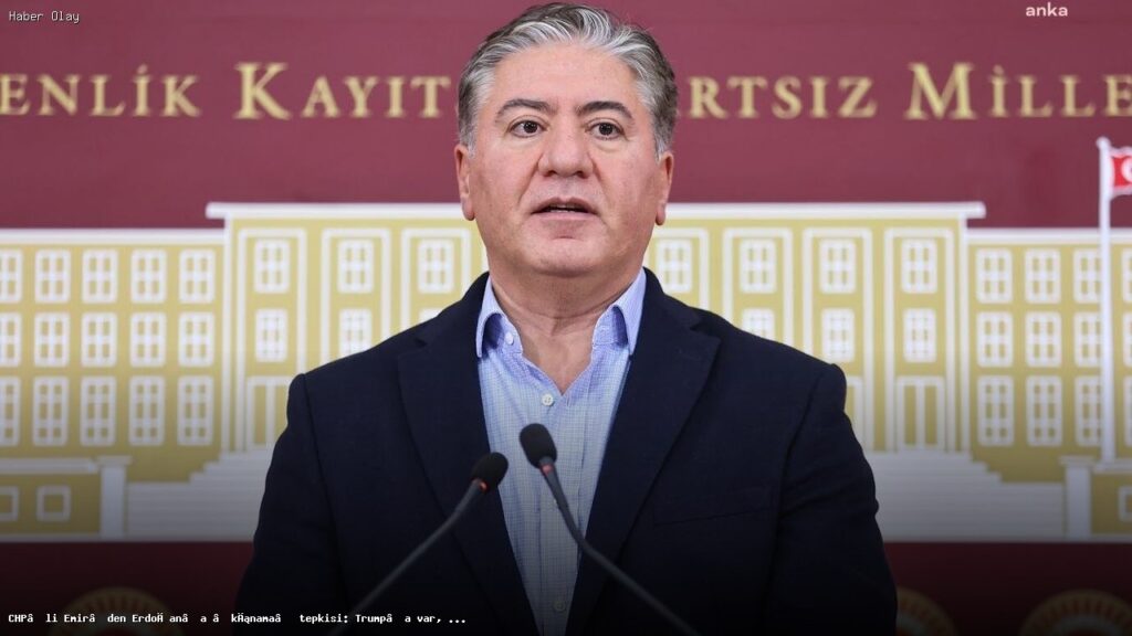 Murat Emir’den Erdoğan’a Dış Politika Eleştirisi