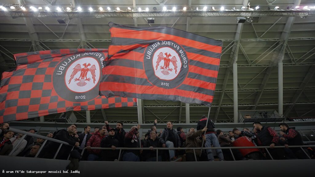 Çorum FK, Sakaryaspor Maçına Hazırlanıyor